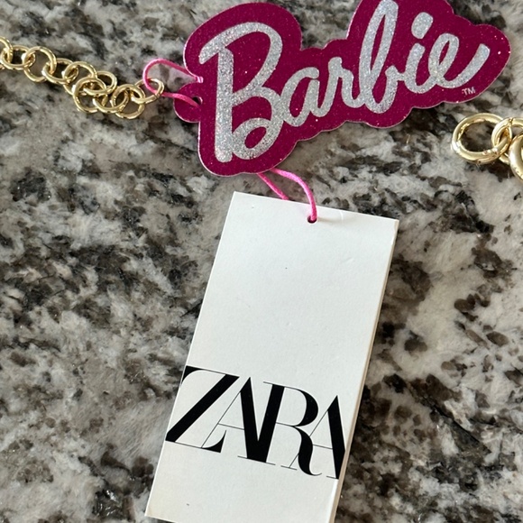 BARBIE™ MATTEL CHARMS BELT , new with tag ,limited edition ZARA